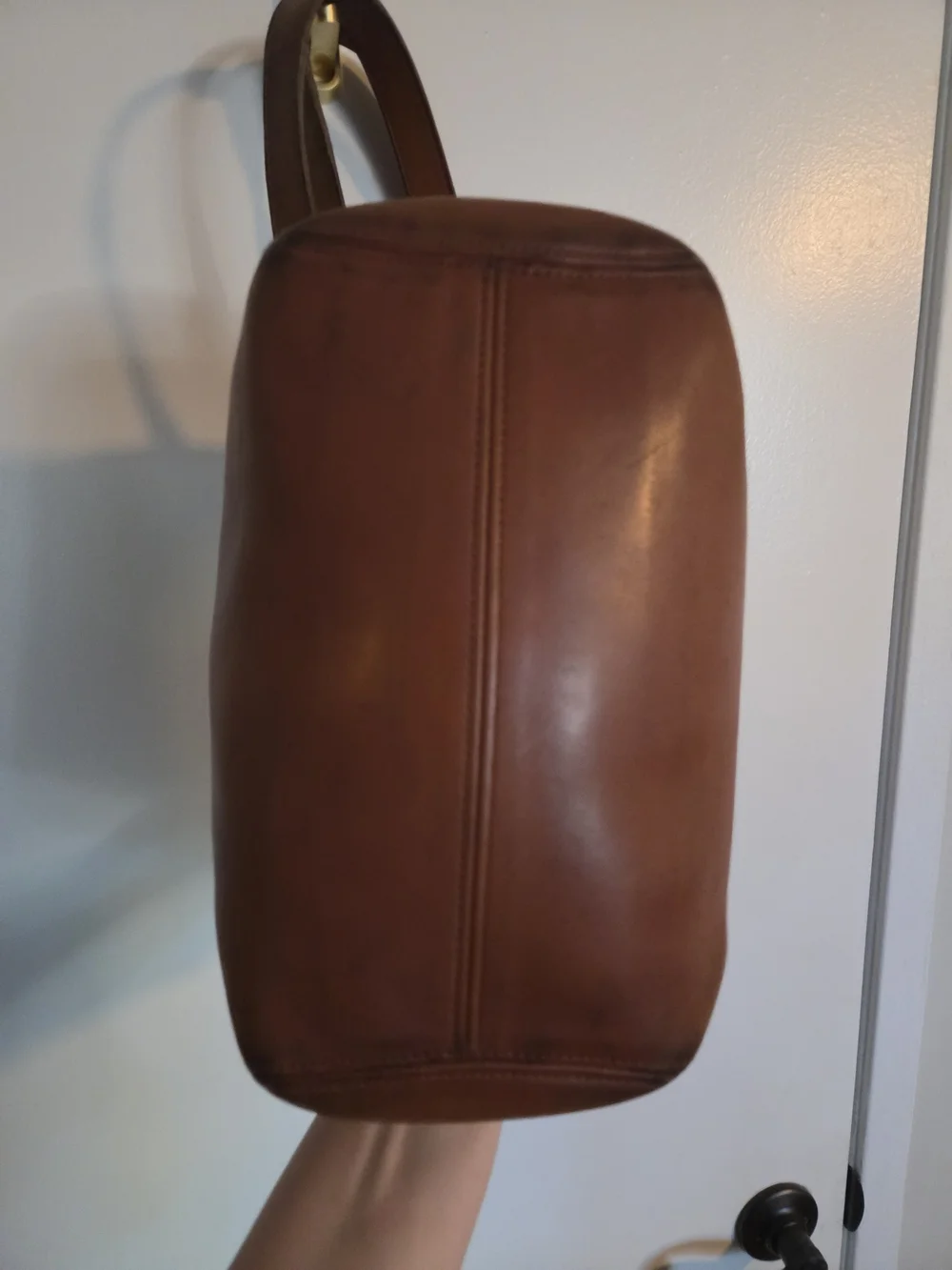 1997 COACH 4157 Brown LEATHER Waverly SOHO